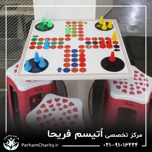 تجهیزات پیشرفته و محیط مجهز مرکز تخصصی اختلال طیف اتیسم فریحا شامل اتاق تاریک، فضای بازی و تجهیزات توانبخشی ، اتیسم فریحا ، غربالگری اوتیسم